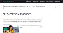 Desktop Screenshot of fryzjerzydlazwierzat.pl